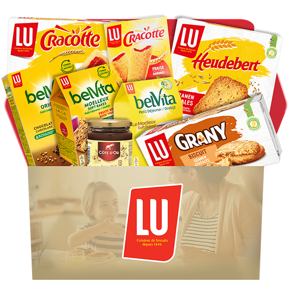 Jouw "LU ontbijtbox" voor €31,90 i.p.v. € 41,10
