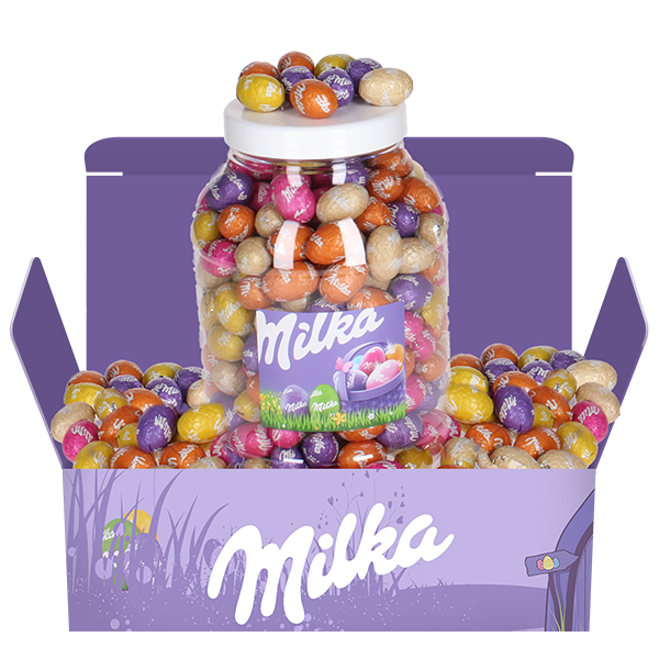 Jouw "Milka Chocoladebox 2200 gram" voor €32,99 i.p.v. € 46,9