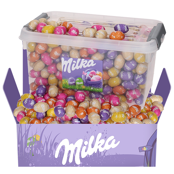 Jouw "Milka chocoladebox 4000 gram" voor € 53,99 i.p.v. € 84