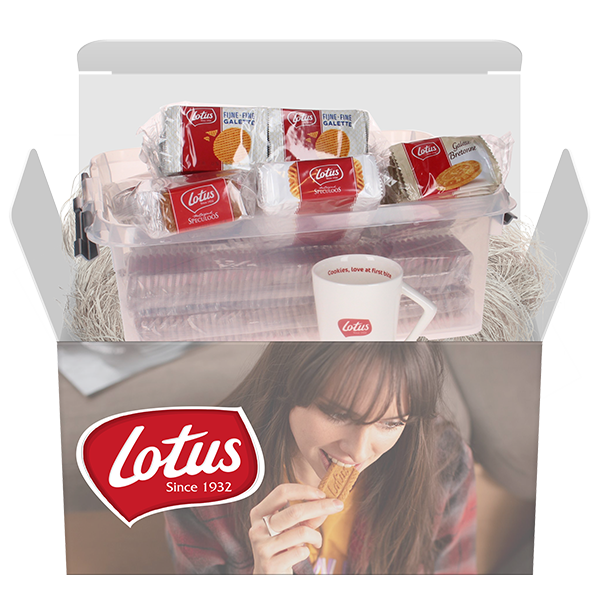 Jouw "Lotus Koekjesbox" voor €29,90 i.p.v. €41,10