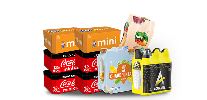 Jouw "Frisdrankbox" voor €44,72 i.p.v. €59,62